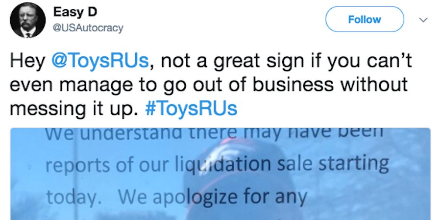 toy sales today
