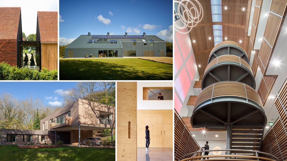 RIBA's tweet image. A cinema, swimming pool and an artists’ studio are among the inspiring 14 buildings which have been shortlisted for this year’s @RIBASouthEast Awards...  bit.ly/2GStb31