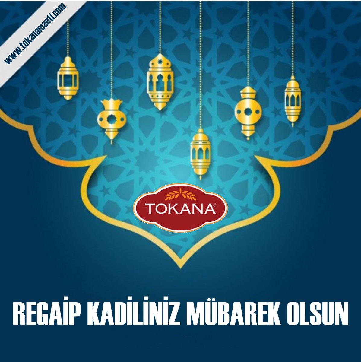 Regaip Kandiliniz Mübarek Olsun. #Tokana #RegaipKandili bit.ly/2ubG7yb
