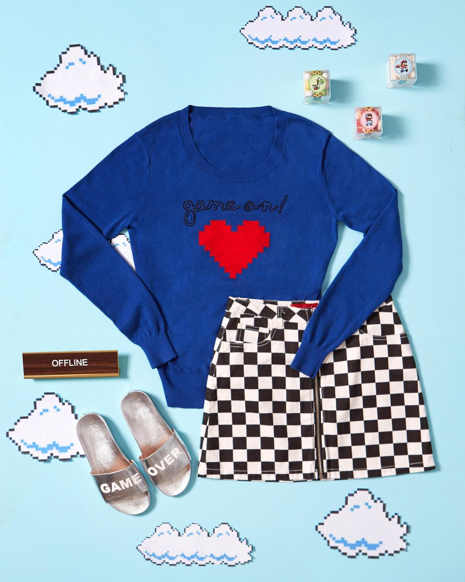 Bloomingdales's tweet photo. We know the rules.
#100PercentBloomies exclusives:
Sweater: #AQUA
Skirt: #SunsetAndSpring
Shoes: @SchutzShoes
Nameplate: #HeSaidSheSaid
Candy: @sugarfina
https://t.co/6i2308d4m7 https://t.co/IrQm3lsy7o