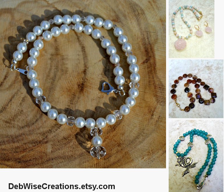 DebWiseCreation's tweet photo. White Pearl and Clear Swarovski Crystal Necklace,Bridal #jewelry #necklace @EtsyMktgTool https://t.co/aXVz3CnMuC #weddingjewelery https://t.co/RoOXzde1FH