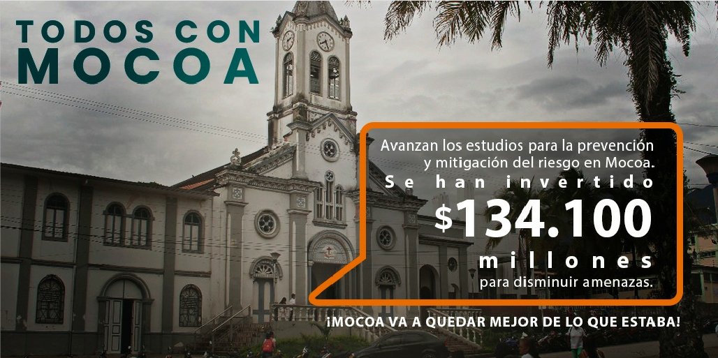 MinTransporteCo's tweet image. Con el apoyo del @sgcol , se han entregado estudios de amenaza. La gestión del riesgo es una de las acciones del Plan para la reconstrucción de Mocoa. ¡#AsíAvanzaMocoa! @infopresidencia