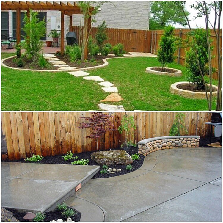 Realtor83's tweet photo. What type of backyard do you prefer? Grass or Concrete and Why? 🌳🏠🤔 https://t.co/YcDNdUzQnU