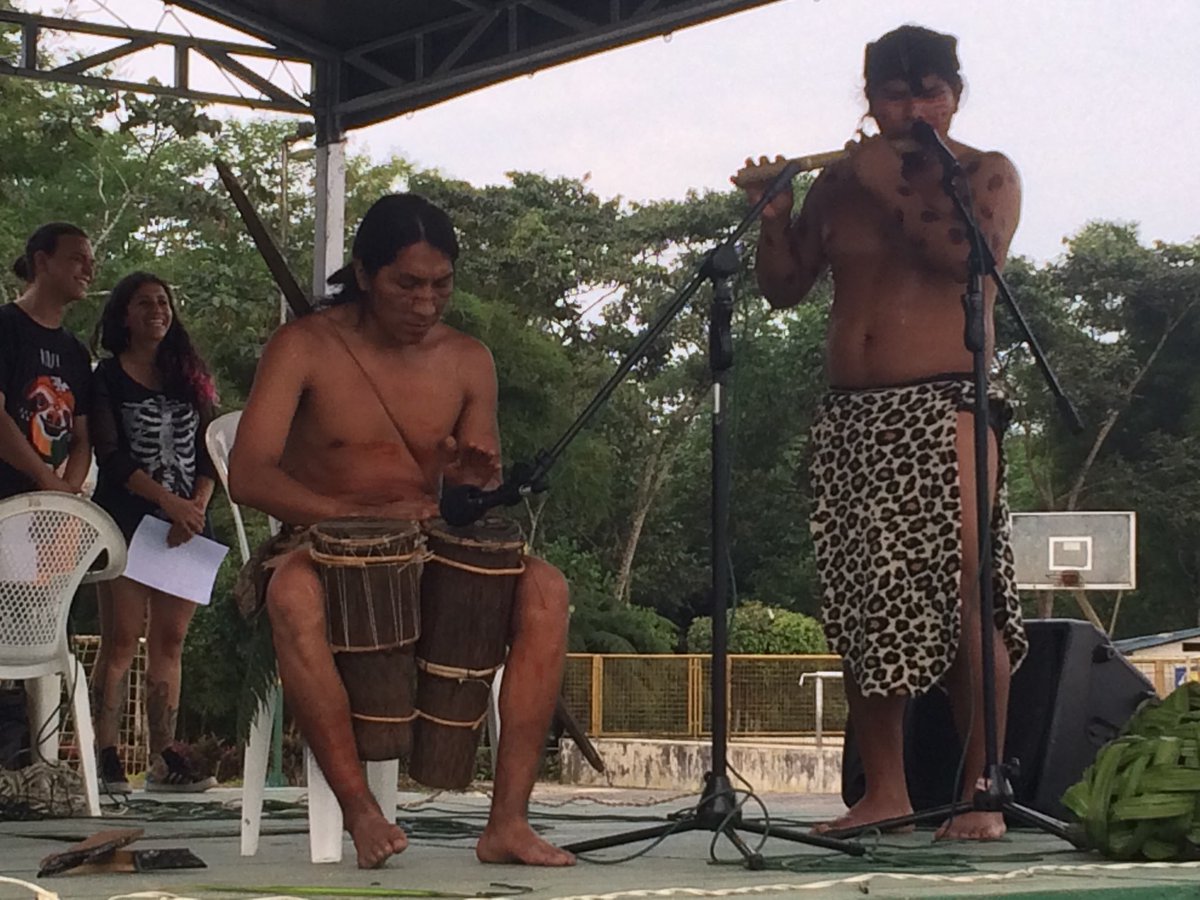 SEIBEec's tweet photo. Intervención de la danza Sapara JURI JURI | FESTIVAL DE LA LENGUA SAPARA - #WITSAJA” | #IdiomasAncestralesEc #SaberesAncestralesEc https://t.co/1t4OKfsTDZ