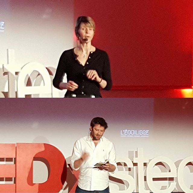 ISTEC_Paris's tweet image. #TEDxISTEC 2018 Lucy Vincent nous parle de la danse et de ses bienfaits pour notre #Équilibre et Yoann Bazin partage avec nous sa vision du « bien banal ». #tedxistec2018 ift.tt/2DNbHlx #ISTEC_Paris