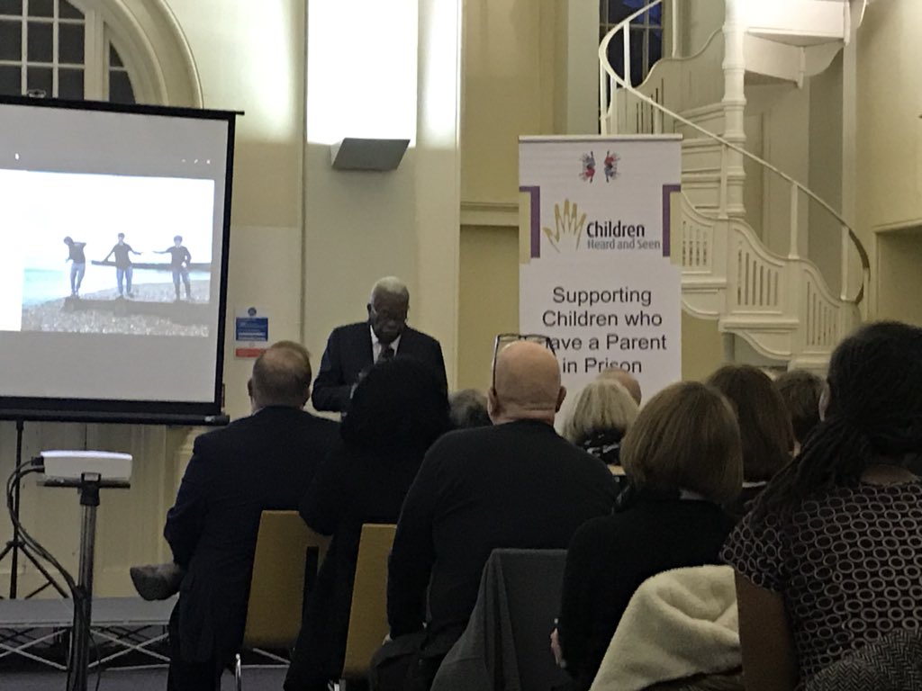 Fantastic evening learning more about <a href="/ChildrenHandS/">Children Heard and Seen</a> with special guest <a href="/SirTMcDonald/">Sir Trevor McDonald</a> #youngpeople #youngpeopleoxfordshire #wellbeing #childrenheardandseen #parentsinprison
