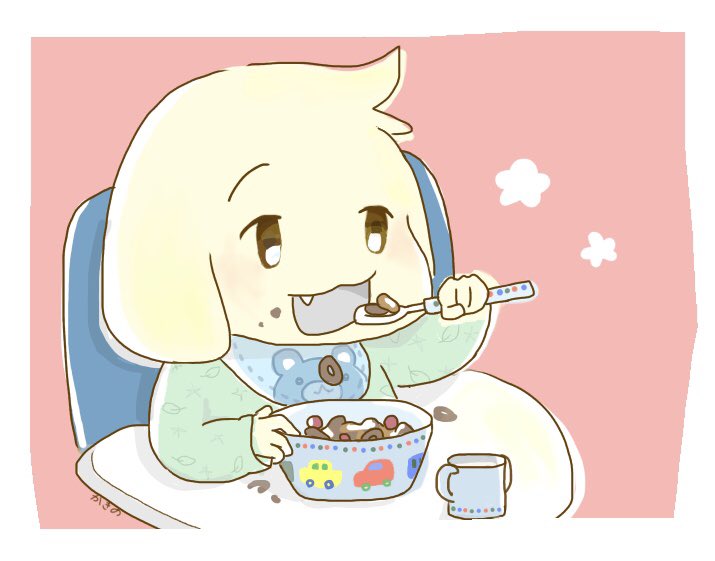 かきの はぐはぐ 幼児化注意 Asriel アズリエル