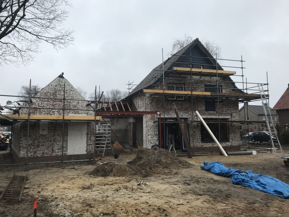Complete verbouw authentieke woning, duurzaam en in originele stijl. Mooi project Horst.