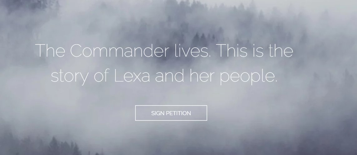 shayaronnie's tweet image. Reminder to sign the #Lexaspinoff petition.
For the Grounders. For Lexa. For us.

And RT the petition link when you're done!
📝 change.org/p/a-compelling…

#TheGrounders #Clexa #Lexa #Heda #Wanheda