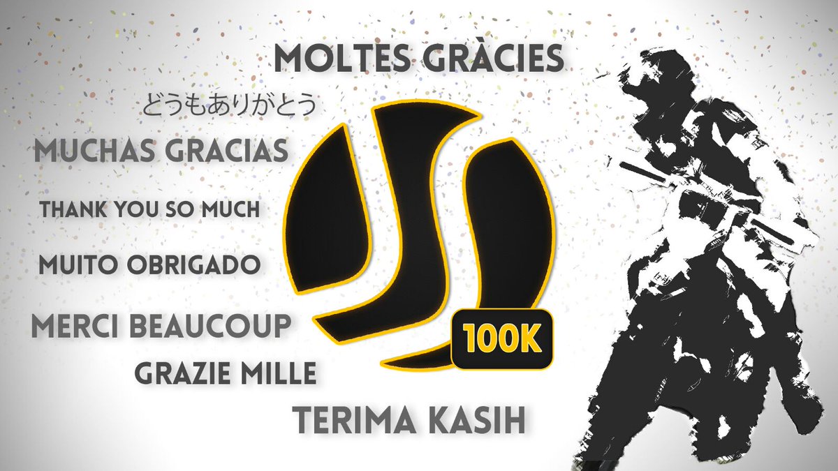 j48soler's tweet photo. Thank you so much for your unconditional support, we are 100.000 motorsport fans!!! 
Moltes gràcies
Muchas gracias
Terima kasih
Muito Obrigado
Merci beaucoup
Grazie mille
どうもありがとう
ขอบคุณมาก
Большое спасибо
Paljon kiitoksia
شكرا جزيلا
Vielen Dank
非常感谢 https://t.co/F7WQTZUtle