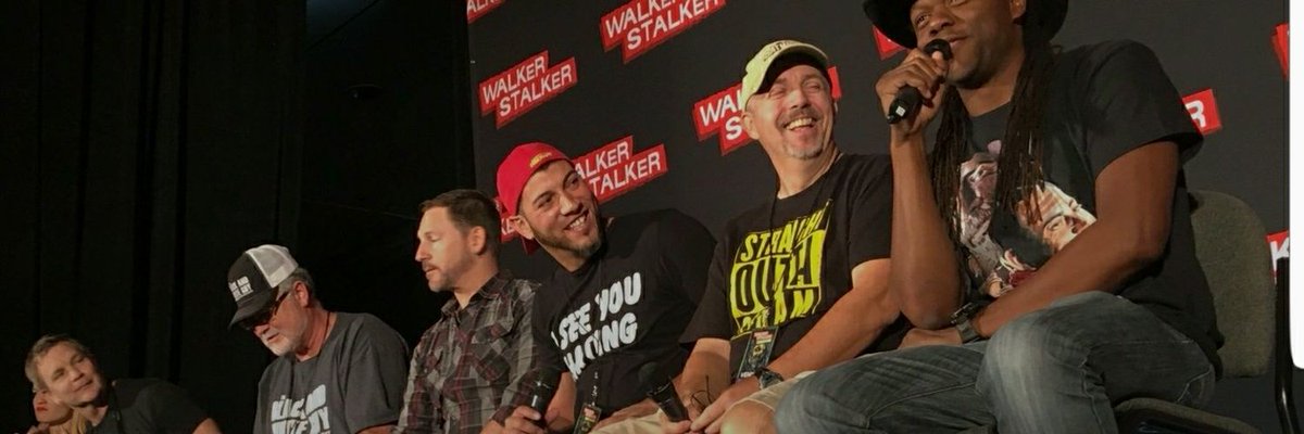 O_RodriguezIII's tweet photo. I spy #Artists #JusticeLeague of Artists @batmankm @gud_fit @OscarsRedHat @spillman68 @blkandwhiteguy we will see in #Chicago @WalkrStalkrCon come check us out? Between all of us we #Gotchyou #TWDFamily https://t.co/TCXVn3lXze