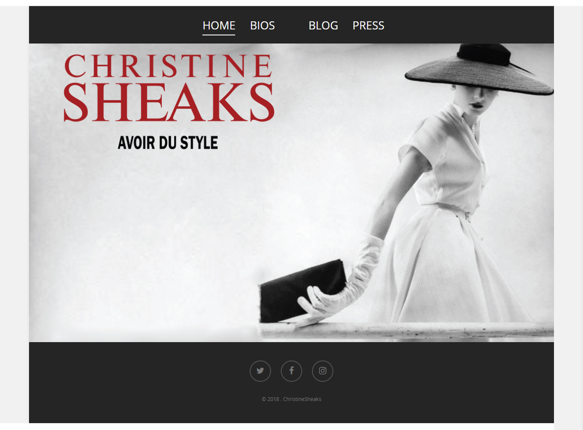 ChristineSheaks's tweet photo. Would love your feedback on my new website!  https://t.co/XTaeDI5f4a
#producer #castingdirector #writer #actors #films #photography https://t.co/LJenDaTz7a