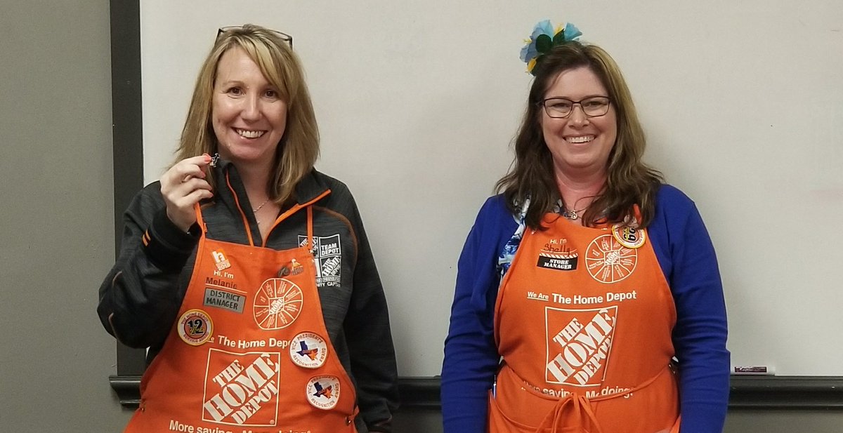 Home Depot 6830 (@depot6830) on Twitter photo Shelly presenting our wonderful District Manager with a GOAT pin! Thank you for all your support and everything you have done, not only for our store, but our district! #6830GOAT 🐐 <a href="/melaniepayneTHD/">Melanie Payne</a> <a href="/depotgurl88/">Shelly Kline</a> Shelly presenting our wonderful District Manager with a GOAT pin! Thank you for all your support and everything you have done, not only for our store, but our district! #6830GOAT 🐐 <a href="/melaniepayneTHD/">Melanie Payne</a> <a href="/depotgurl88/">Shelly Kline</a>