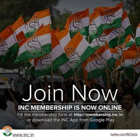 gursimranmand's tweet photo. Indian National Congress has Re-starts It's Online Membership Process...
#INCMembership #JoinINC 🙏🙏
@INCIndia @RahulGandhi @divyaspandana @vidyarthee @GurpreetKChadha @INCOdisha @PriyaDutt_INC @sumbly https://t.co/xD2UN0Wmv9