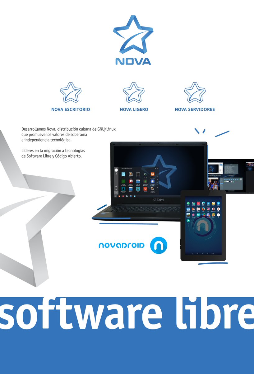bastiendylan26's tweet image. Soberanía e independencia tecnológica es el  estandarte que defiende la @universidad_uci , logrado con el lanzamiento de  #Nova6
  en @InformaticaHab   #SomosUCI  #CubaInformatiza @CESOL_UCI  @BloghumanOS @CalidadTaller @Xavia_Salud @tlmuci @MINCOMCuba @UiCuba @JovenClubCuba