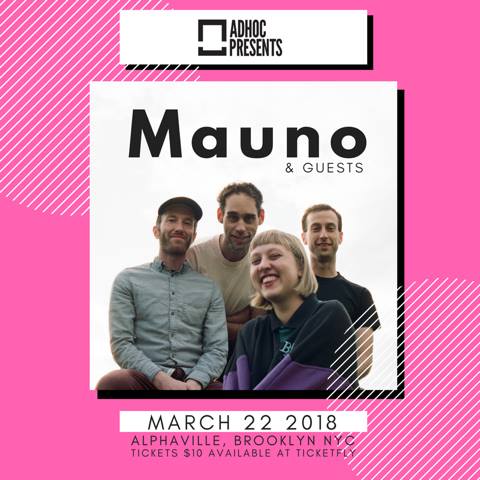 adhocfm's tweet photo. 🌻tonight 🌻

@maunomusicband plays @alphavillebk with Renata Zeiguer + Showtime Goma

tix here or at the door: https://t.co/Z9PS3zOAcy https://t.co/0SwhA234IR