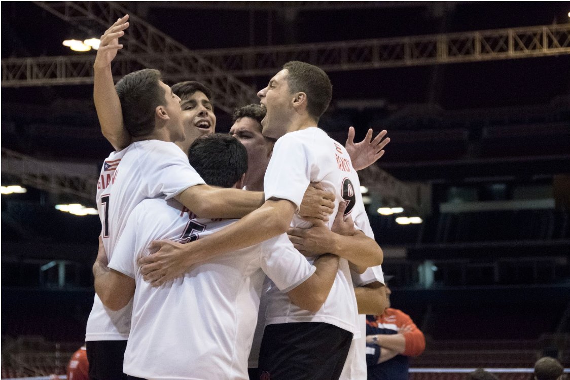 FirstPointVB's tweet photo. Six months after Hurricane Maria devastated Puerto Rico, the @PoncePumas Volleyball Club earned a bid to the USA Boys’ Junior National Championship. See the full story here: https://t.co/Gs0Hc47nTu . #MVBStory https://t.co/7hj2mY8aic