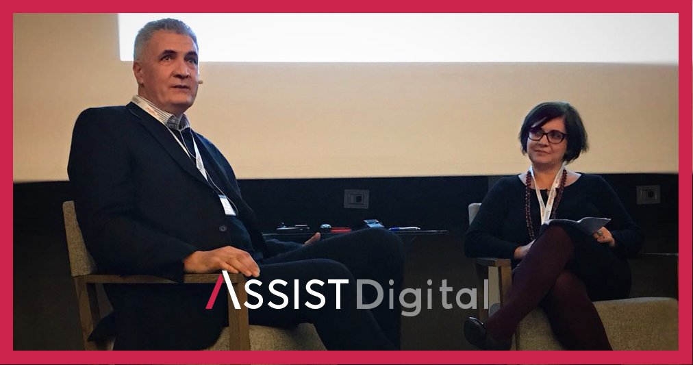 AssistCRM's tweet image. Battute finali qui alla #UxMasterClass2018: @FrancescaG intervista Antonio Rizzo. Si parla, tra le altre cose, di #conceptualmodel