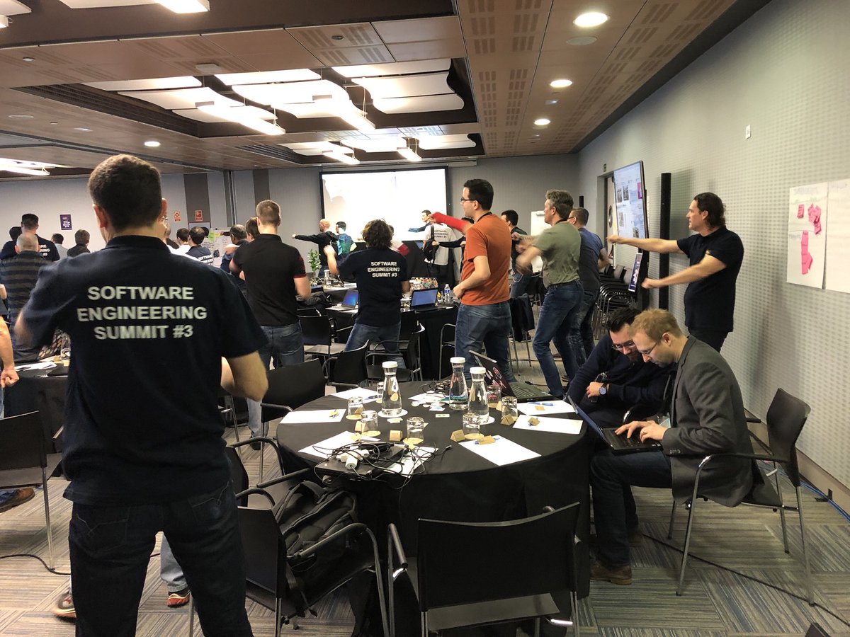 CedricRup's tweet photo. Thrilled to have facilitated #AXADevSummit with my colleagues @Lanlevy, @adriensaunier and @pbenmoussa! A lot of good energy and collaboration! @OCTOTechnology @discoverAXA https://t.co/7qA5wDYTZA