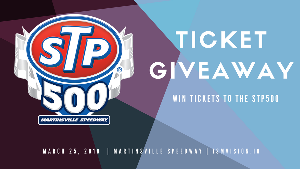 racefancentral's tweet photo. Want to win tickets to the #STP500 at @MartinsvilleSwy? Visit this link and enter to win! It's that simple to #winwithism. 

https://t.co/ao0alrRbel

#NASCAR #theclip #martinsvillespeedway #ismconnect #ismvision https://t.co/5bI2j9GXSB