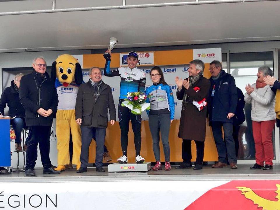 MapeiSport's tweet photo. Inarrestabile Matteo #Moschetti, è sua anche la quarta tappa del #TourdeNormandie. Bravissimo! / Another #win for #MatteoMoschetti. Good job! #MapeiSport #ciclismo #cycling #vittoria #polarteckometa #proudofyou #progettogiovani #youngproject #trek #mapei #congrats https://t.co/h9MNUSuYGl