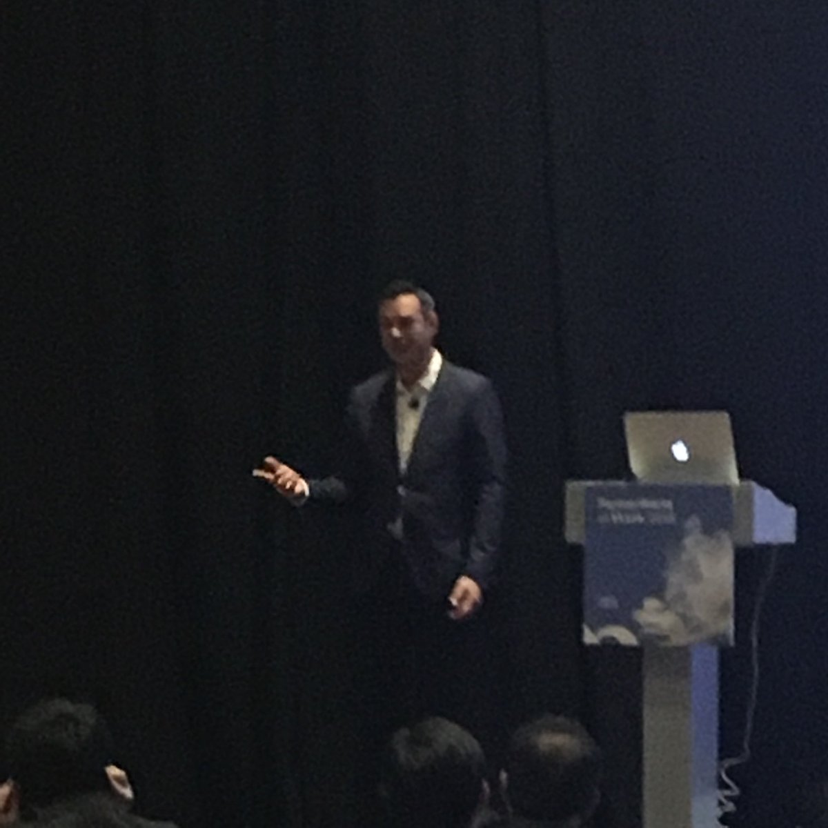 stein_betsy's tweet photo. “Never become complacent or you will be replaced”. #thINK2018 @MarkIIISystems https://t.co/UCfcaI31PX