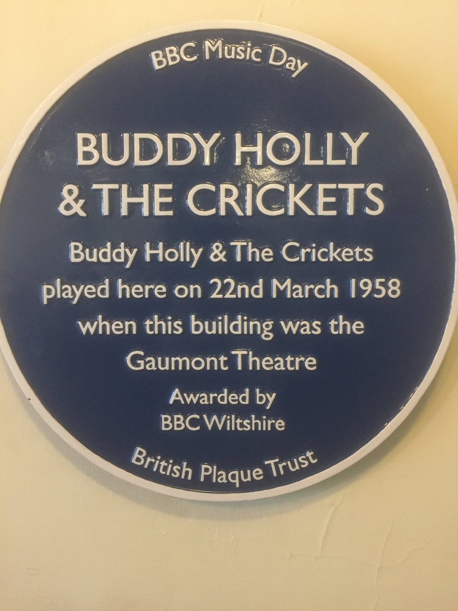 Image result for buddy holly blue plaque salisbury
