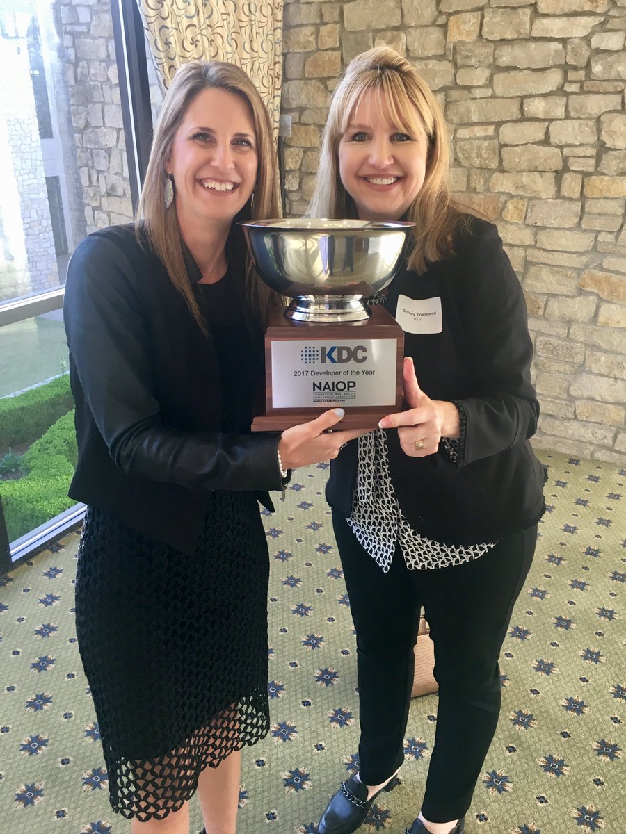 sunwestpr's tweet photo. We're just a little excited about @KDC_Development being named @NAIOP North Texas Developer of the Year for the 7th time! Congrats to the entire team, who has been a great partner over the years. https://t.co/4EuXH2bhX3