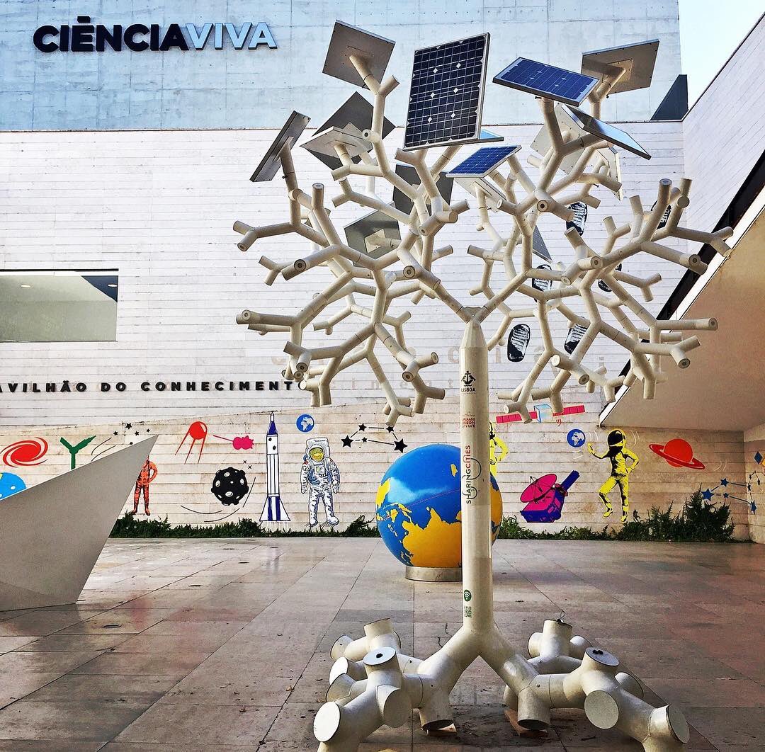 VTREE_SOLAR's tweet image. This tree can charge almost everything, even electric cars. Your future is solar! 🌞 🖖 #smartcity #solartree #vtree