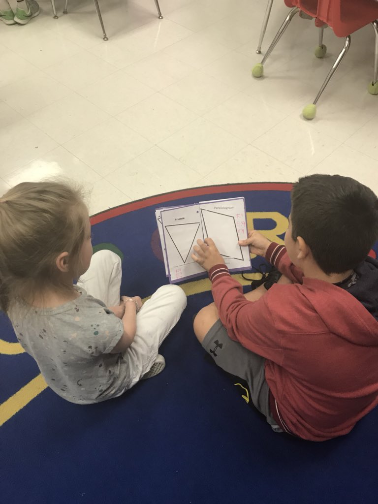 ayers_kasey's tweet photo. Sharing our Geometry projects with second grade. #geometry #2d#quadrilateral #3d #anglesandlines @KatieP1120 @GFESWildcats @CarolynGump @mrs_salmon https://t.co/dGOQXSVnzV