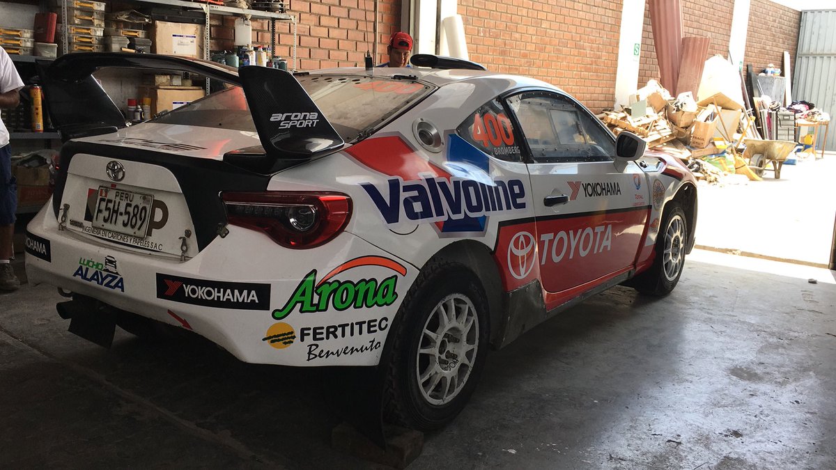ivebromberg's tweet photo. Quedo listo el GT86 para el Rally Apertura este fin de semana https://t.co/BEQXPeK0ok