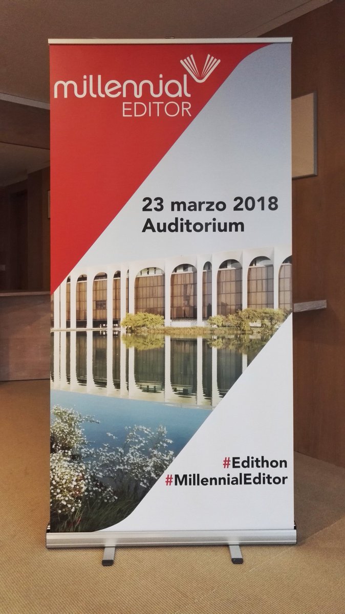 gruppomondadori's tweet photo. Siamo pronti ad accogliere i giovani che domani parteciperanno a #Edithon, una giornata di incontri, prove e testimonianze per gli aspiranti editor del progetto #MillennialEditor. https://t.co/LFbAOuLQRB