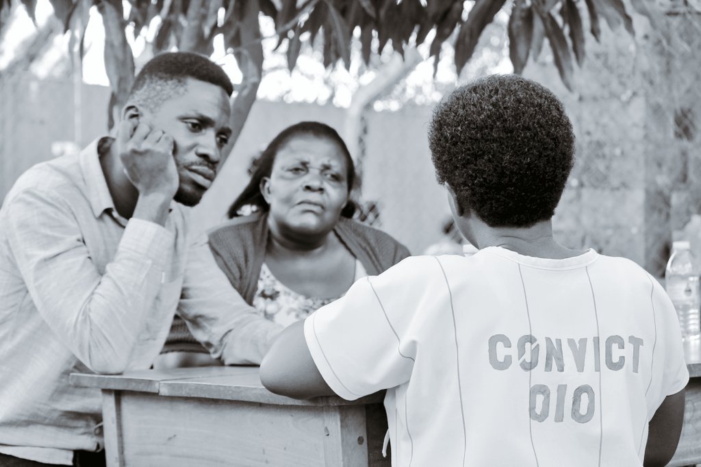 HEBobiwine's tweet photo. Together with my colleague MPs with whom we sit on @Parliament_UG human rights committee, we toured prisons in Mityana &amp; Mubende to assess the conditions in prisons &amp; @PoliceUg  cells. Saddening that our brothers and sisters are living in such horrible conditions. 1/2 https://t.co/G0QZxWKyDZ