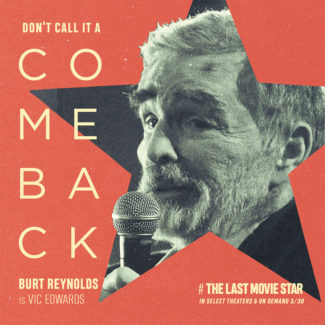 Join #BurtReynolds in one last trip down memory lane... we can't wait for y'all to see #TheLastMovieStar in theaters &amp; on demand starting 3/30!