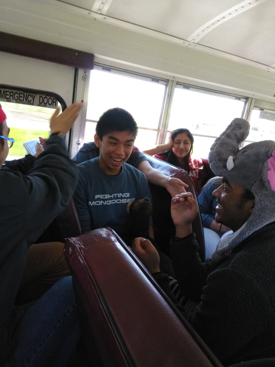 We've been on the bus for about an hour and a half heading towards Columbus. What do we do to pass the time?

Game of Concentration, that's how.