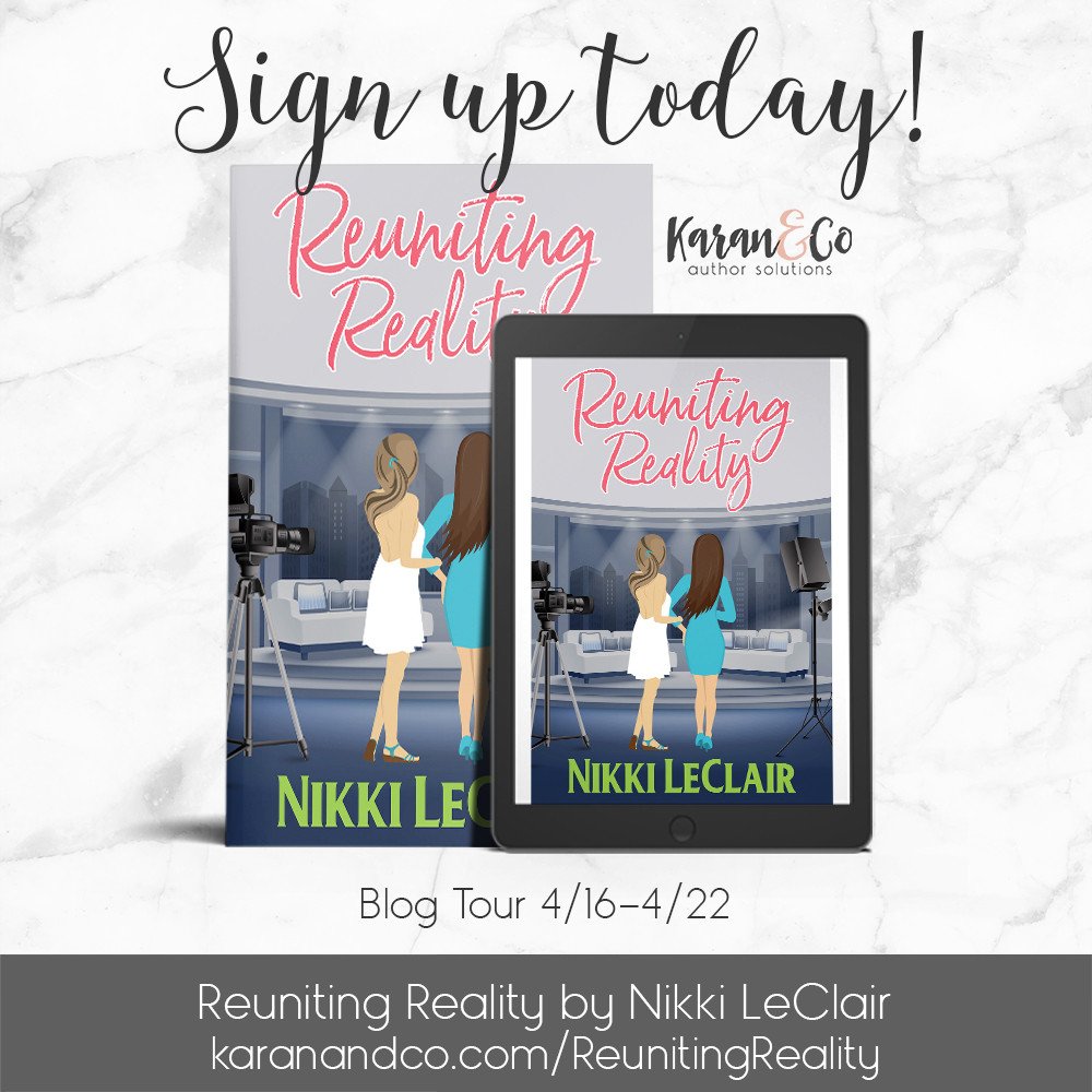 authortlc's tweet photo. Calling all #ChickLit #ChickLitReads #BookBloggers! Sign up for the #ReunitingReality #BlogTour. https://t.co/bpMEGiZouZ https://t.co/6GCDj3AjuO
