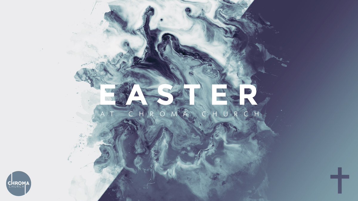 chromachurch's tweet photo. We would love to invite you to our Easter Services!
Our Sunday service times will be staying as normal on Easter Sunday. At 9.30am &amp; 5.30pm we will worship and share communion together. At 11.30am we will be having a Family service,  with all the mess and madness! https://t.co/MgIklBzSux