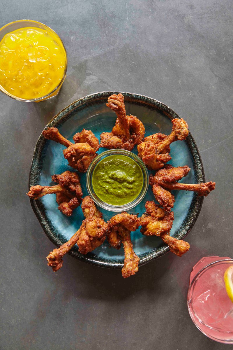 Celebrating <a href="/Mr_Hyde/">Mr Hyde</a>'s #NationalWingDay🐔🍗 South Indian style with Kerala inspired Chicken Lollipops nationalwingday.co.uk #SoulFood
