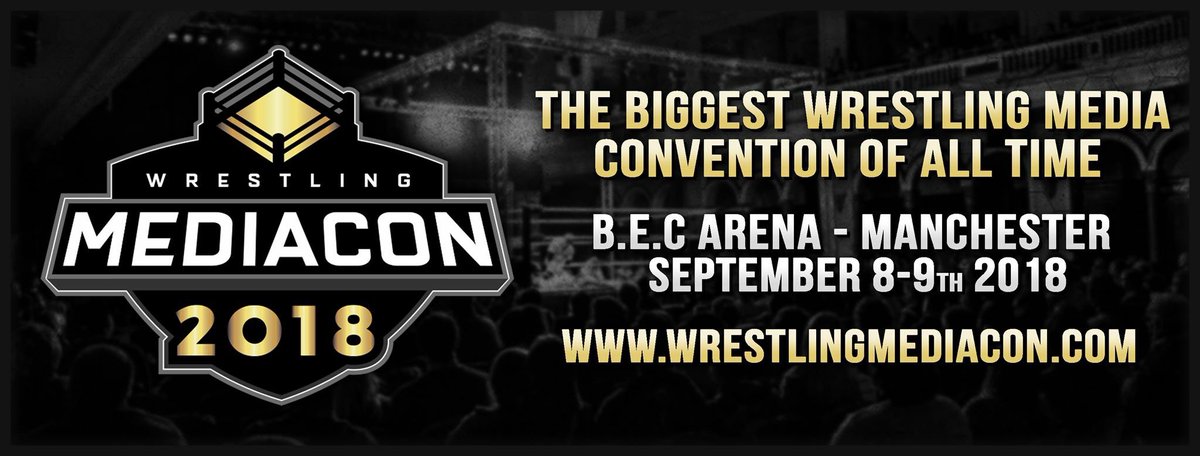 WrestlingMediaC's tweet photo. We are thrilled to announce that the biggest ever UK wrestling convention is coming to Manchester later this year and tickets are on sale now!

For more on the ultimate live wrestling convention experience in the UK go to
https://t.co/x02KIOECvp https://t.co/KgIbtO1k9y
