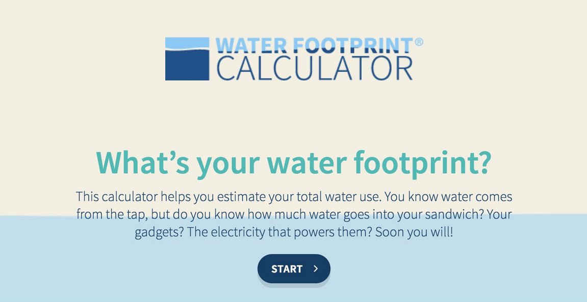 Today for World Water Day, see how you can reduce your footprint by using our Water Footprint Calculator! ow.ly/goNG30j3UrK #WWD2018 #WorldWaterDay
