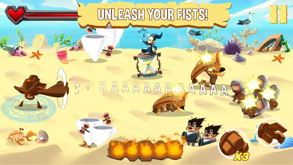 AndroidSloth's tweet image. Next month players will be able to bash their way through 52+ stages filled with enemies in Golem Rage. Those looking to try out the the new beat 'em up runner  early can download the demo on Google Play. @GolemRage androidsloth.com/golem-rage-rel…