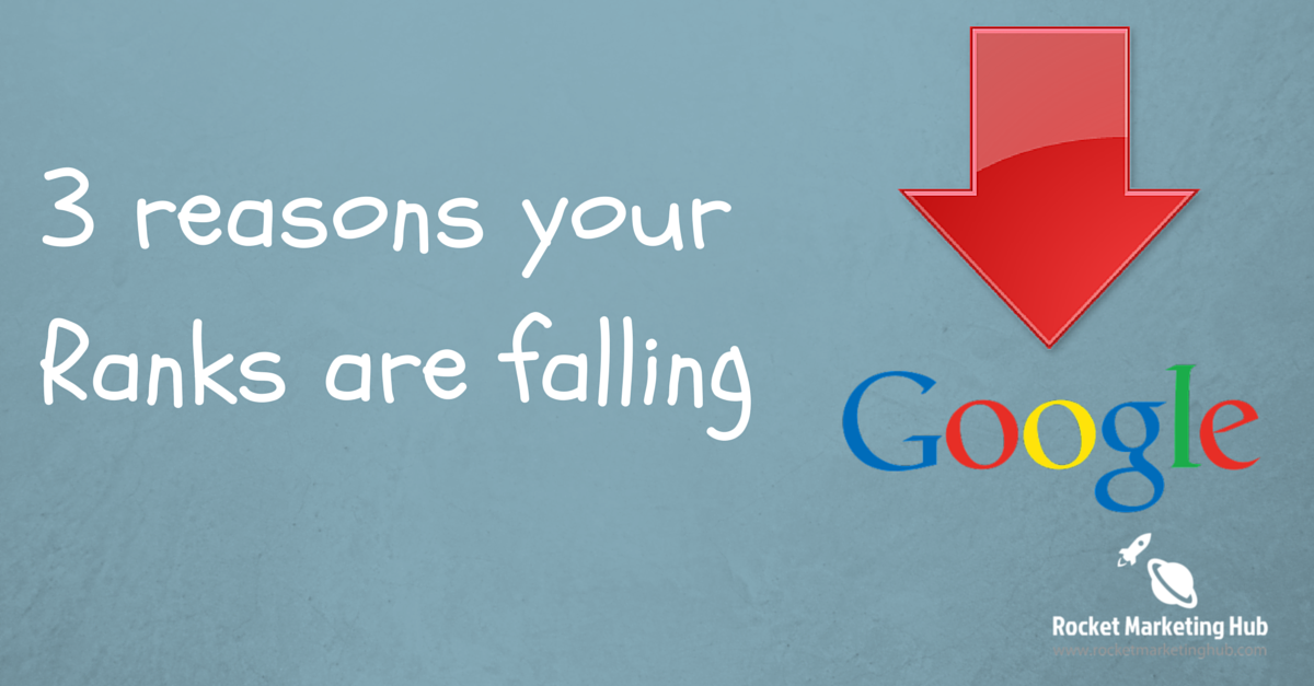 rocketmarkethub's tweet image. Find out the 3 major reasons your @google ranks are falling. #SEO #Google #marketing

bit.ly/fallingrankstw
