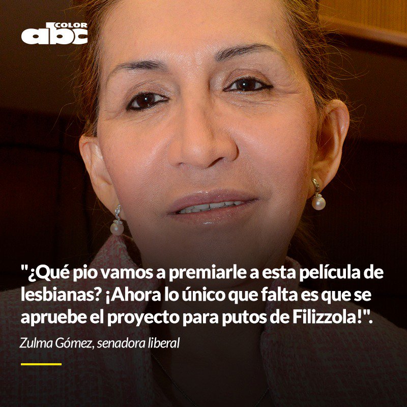 Maripilipy's tweet photo. Quiero un país con más Anas Brun y menos Zulmas Gómez https://t.co/7lH2xev3C7