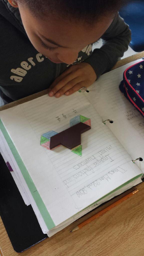 Ferndalerocks's tweet photo. Getting familiar with the deci blocks....
#mathisfun #deciblocks #gr6fd @dsbn https://t.co/Ltg9BJDClY