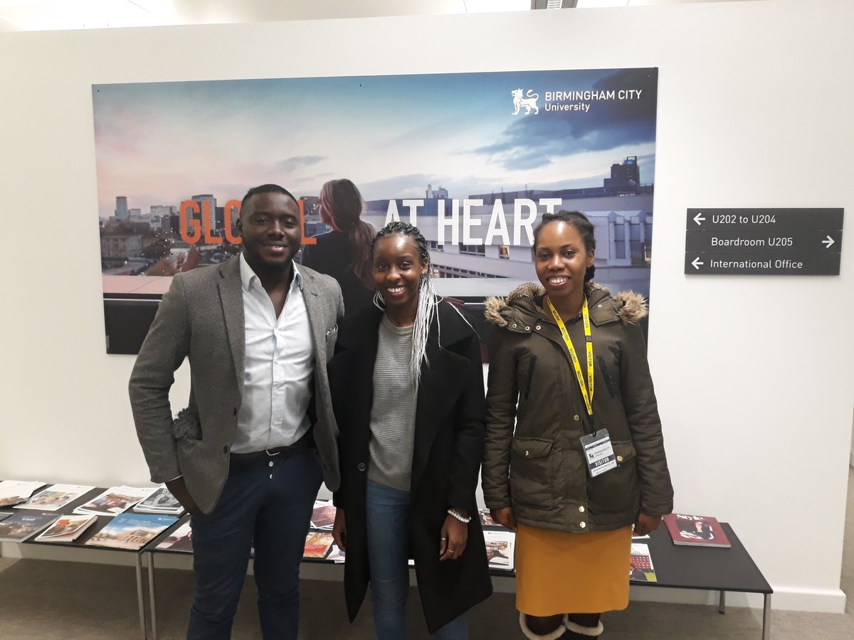 Our team spent a wonderful morning with  former @bcuic Student who has just completed her MBA at Birmingham City University #educationalgoals