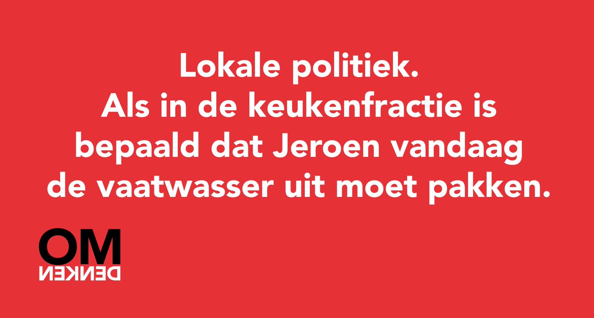 Omdenken (@omdenken) on Twitter photo 