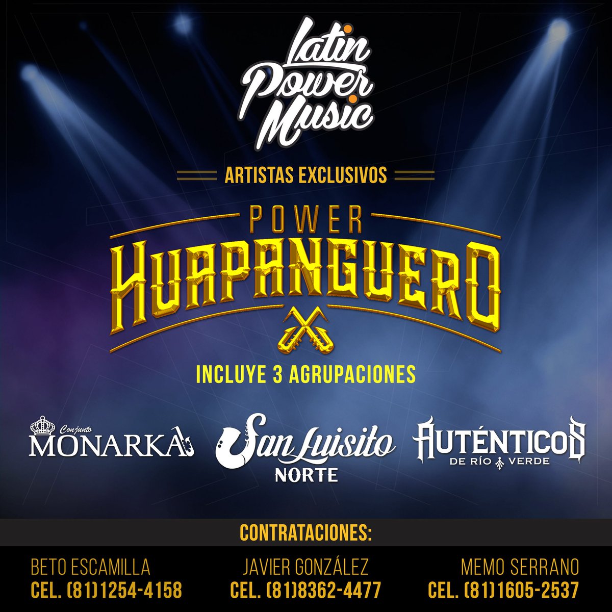 BETOESCAMILLAV's tweet photo. Buen día al mundo.. @latinpowermusic @DondeHayFeria @_carlosyjosejrs @VamosAlBaile @ADEEMOfi @Monarkaoficial_ @El_Bebeto @ChayinRubio @GrissRom @LosBuitres @autenticosDrioV @LosRamonesdeNL https://t.co/jI6uDpfTL2