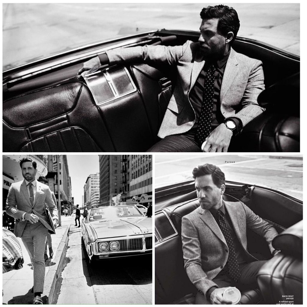 WebofEdgar's tweet photo. FYI: Today for #25DaysChallengeER @edgarramirez25 Black and White Stylish photoshoot
1-Photoshoot for #bloombergpursuits by Photographed #tomschirmacher Only 3 Days for #EdgarRamirez Birthday ! https://t.co/Jt1DuK4r04