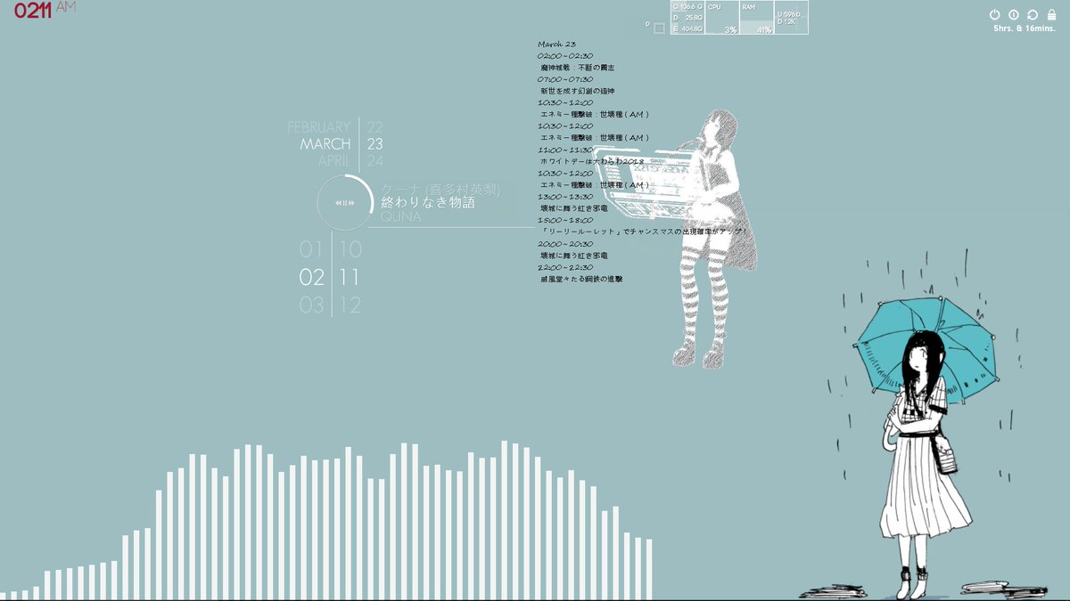 ゆい Pso2 Ar Twitter Rainmeterのスキンを作ってみました ちなみに今デスクトップの模様 Rainmeter Pso2 ゆい Pso2 Ar Twitter Rainmeterのスキンを作ってみました ちなみに今デスクトップの模様 Rainmeter Pso2