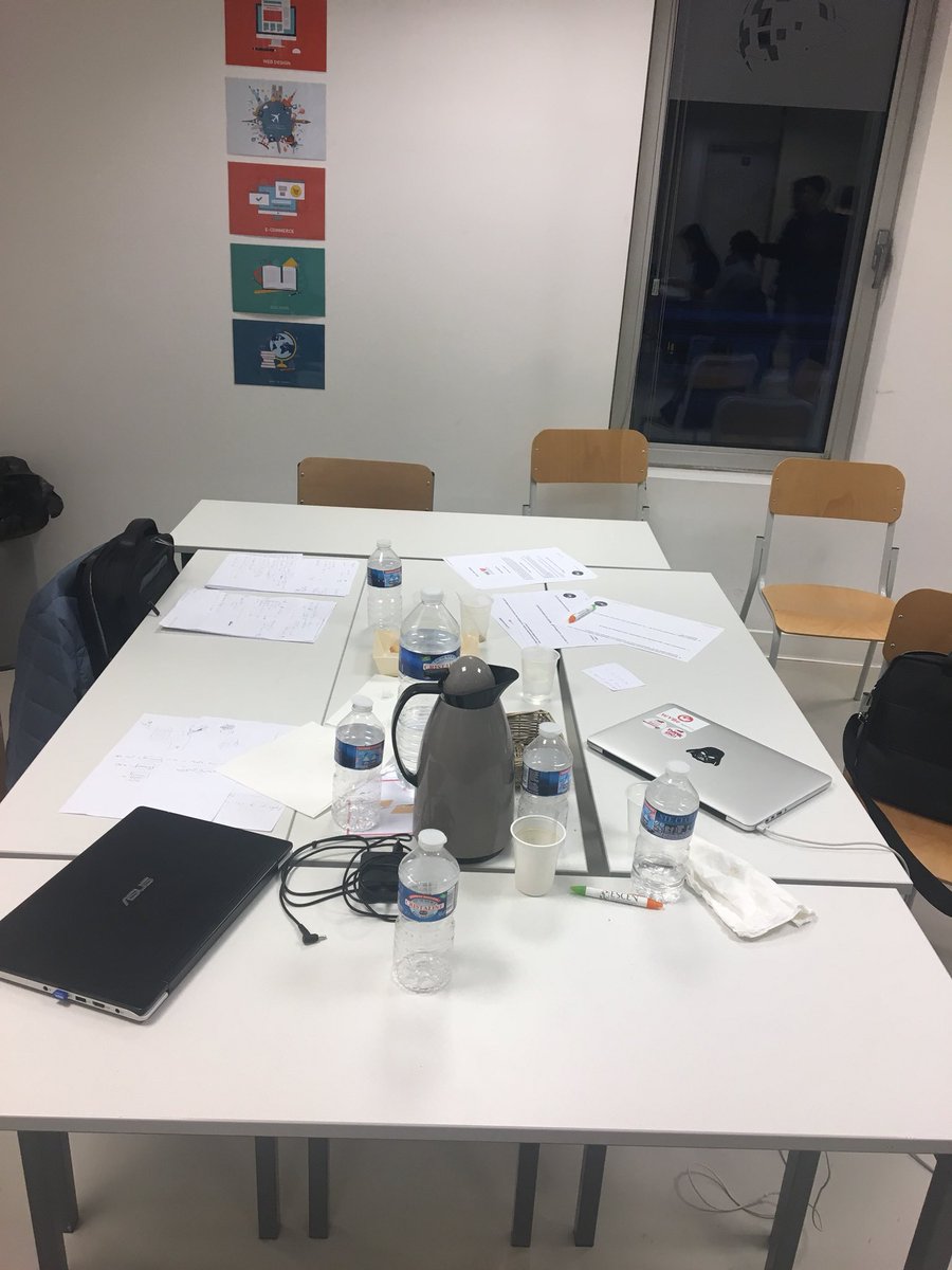 Super productive l’équipe <a href="/groomit_/">Groom-it</a> 👍🏼 Vous avez déjà abandonné le projet ou quoi ? 😂 #WeLoveStartUp ❤️